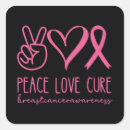 Search for breast cancer cure stickers Pink