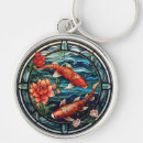 Search for koi fish key rings Oriental
