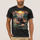 Search for red panda tshirts Cute