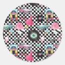 Search for retro poodle stickers Pink