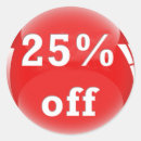 Search for percent off stickers Retail