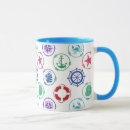 Search for anchor and compass mugs Boat