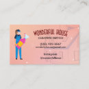 Search for house cleaning business cards Home