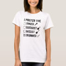 Search for i prefer the drummer tshirts Band