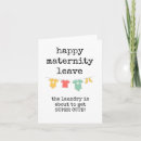 Search for maternity cards Leave