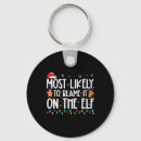 Search for blamed key rings Buddy the elf
