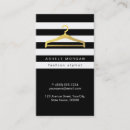Search for hanger business cards Stylist