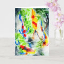 Search for koi fish cards Colourful