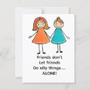 Search for silly postcards Best friends