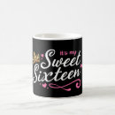 Search for sweet sixteen mugs Girl