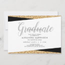 Search for glitter graduation invitations Modern