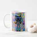 Search for psychedelic cat mugs Hippy