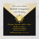 Search for womans 55th birthday invitations Black