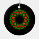 Search for celtic christmas tree decorations Red