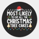 Search for christmas cake stickers Xmas