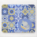 Search for azulejos mousepads Blue