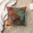 Search for copper rust cushions Vintage