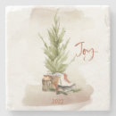 Search for christmas stone coasters Rustic