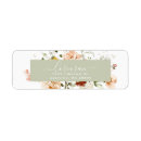 Search for boho floral return address labels Bohemian