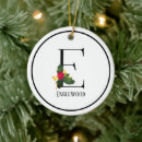 Search for letter e christmas tree decorations Keepsake
