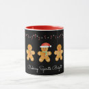 Search for gingerbread men mugs Candy canes