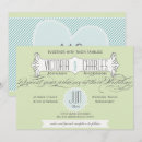 Search for aqua green invitations Calligraphy