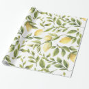 Search for green leaves wrapping paper Yellow