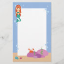 Search for mermaids stationery paper Ocean