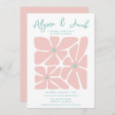 Search for bold floral wedding invitations Bright
