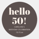 Search for birthday party favor stickers Trendy