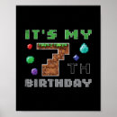 Search for birthday games posters Pixel