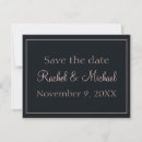 Search for blue save the dates Chic