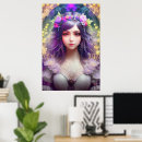 Search for art nouveau style posters Purple