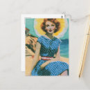 Search for vintage polka dots postcards Retro