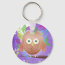 Search for purple owl key rings Whimsical
