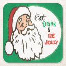 Search for holiday coasters Santa