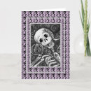 Search for goth halloween cards Skeleton