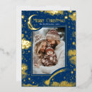 Search for gold stars christmas cards Starry night
