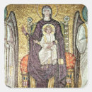 Search for enthroned stickers Mary