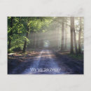 Search for mountain moving announcement cards Woods
