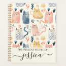 Search for cute cat planners Watercolor
