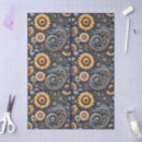 Search for sunflower decoupage tissue paper Blue