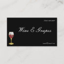 Search for wine glass business cards Grapes