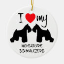 Search for miniature schnauzer dog christmas tree decorations Breed