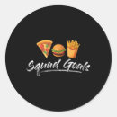 Search for funny burger stickers Fast food