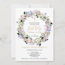 Search for lavender first communion invitations Floral