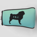 Search for pug golf head covers Dog