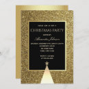 Search for luxury christmas invitations Glitter