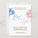 Search for simple gender reveal invitations Modern