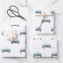 Search for classic car wrapping paper Retro